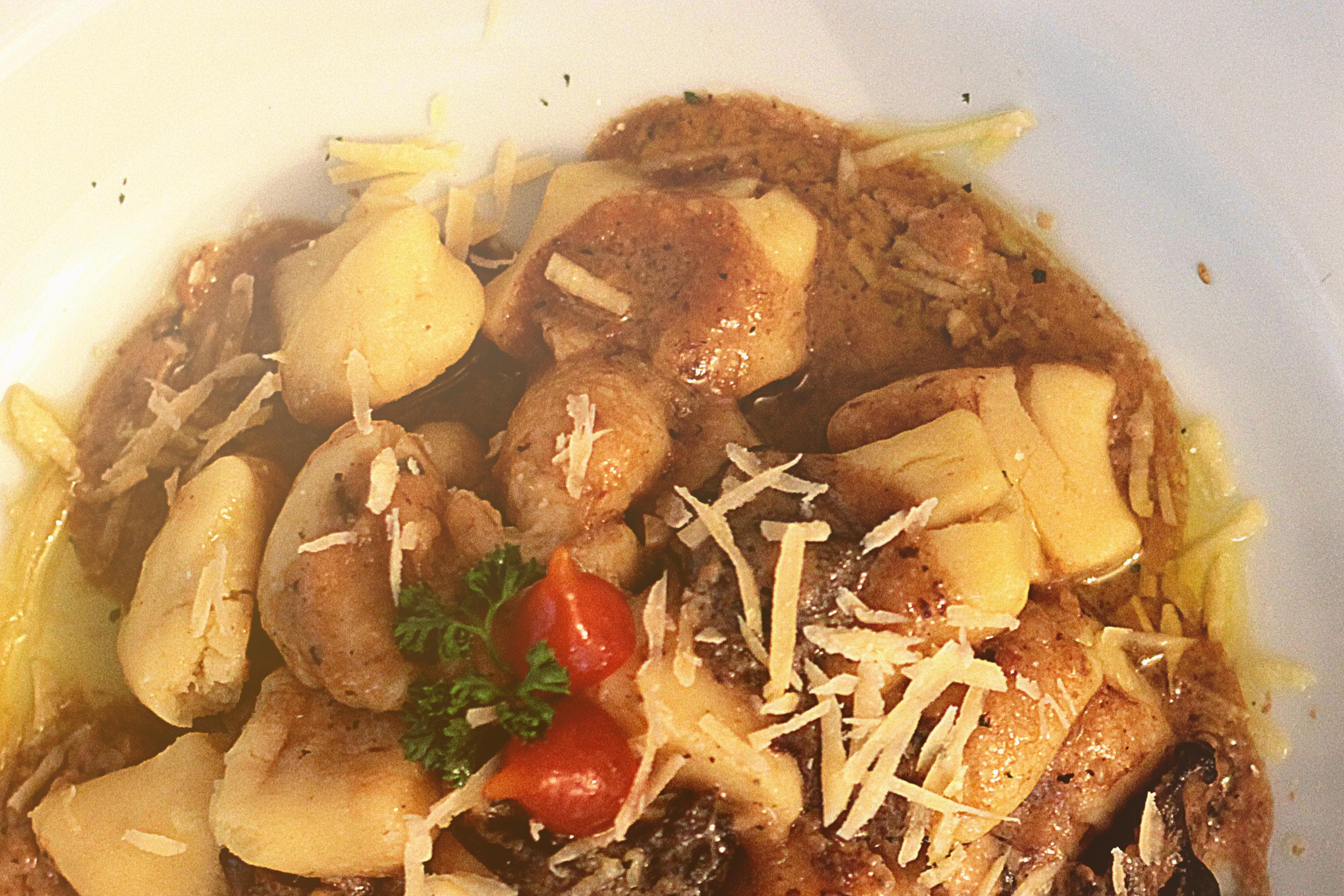 Nhoque de Batata com Molho Funghi