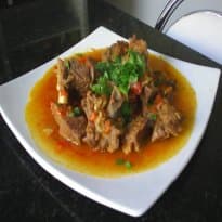 Costela na Pressão com Molho