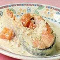 Salmão ao Vinho Branco