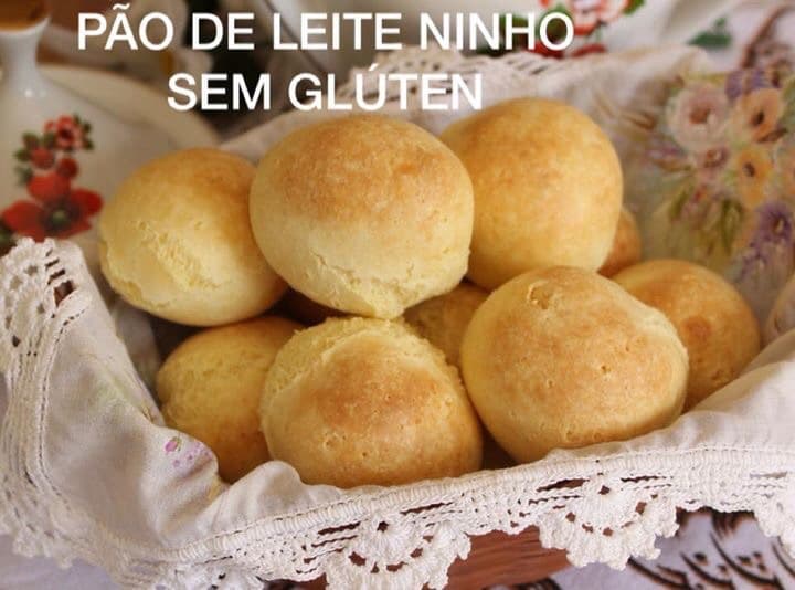Pão Leite Ninho Sem Glúten