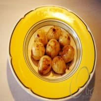 Cebolas Glaceadas com Balsâmico