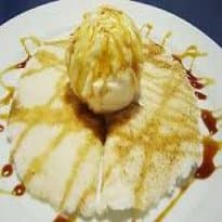 Sorvete de Mandioca e Leite de Coco