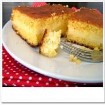 Bolo Gelado de Fubá