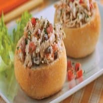 Pãozinho com Recheio Cremoso de Frango