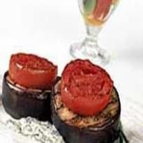 Medalhão de berinjela