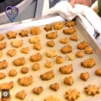 Petit four salgado de queijo do Mais Você