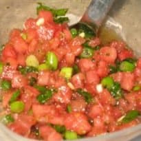 Vinagrete de Melancia