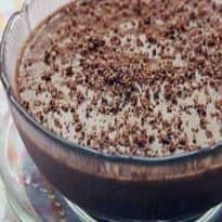 Mousse de Chocolate com Avelã