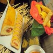 Pizza enrolada do Edu Guedes