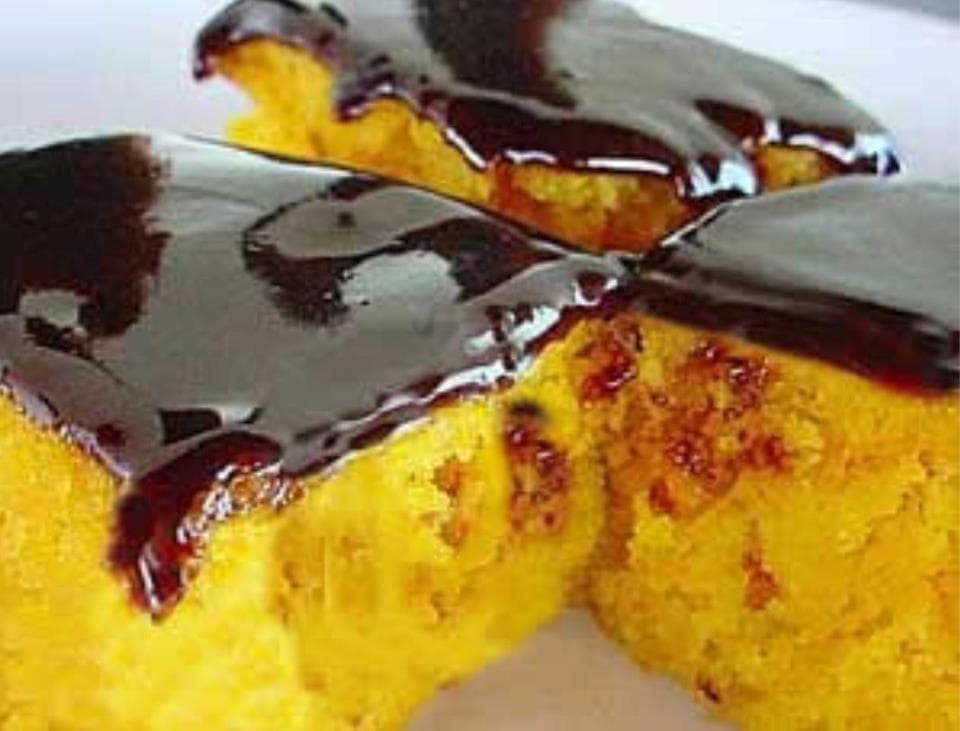 Bolo de Cenoura de Microondas