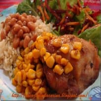 Frango com milho verde