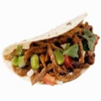 Iscas de Carne com Palmito e Brócolis