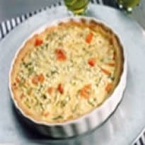 Pudim de Queijo com Frango e Milho