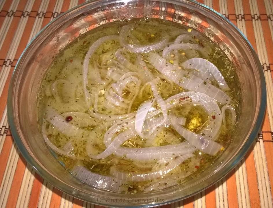 Cebola Fatiada em Conserva