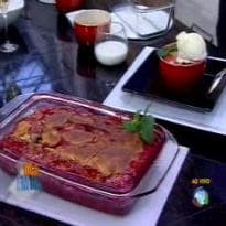 Torta de Frutas Vermelhas do Edu Guedes