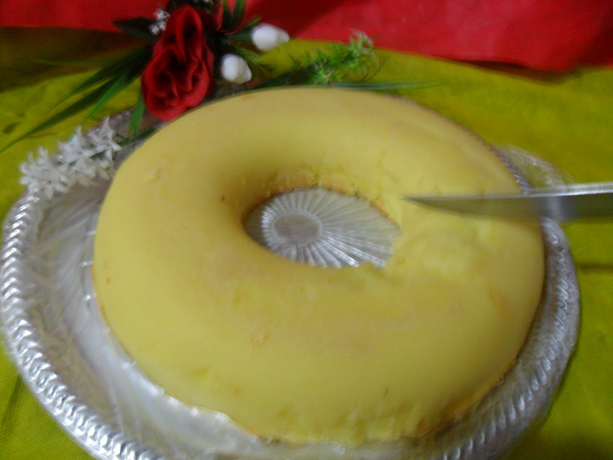 Bolo de Mandioca e Coco