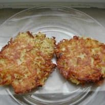 Bolinho de batata ralada