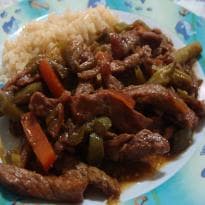 Carne Chinesa a Minha Moda