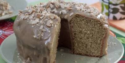 Bolo de Rapadura e Leite Condensado