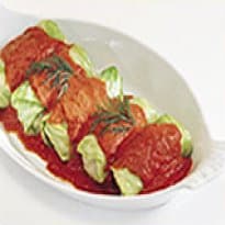 Rolinho de Frango e Acelga