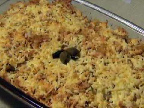 Bacalhau com queijo Minas