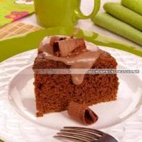 Bolo chocolate com calda