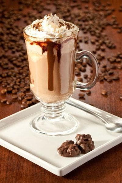 Café Gelado com Chantilly