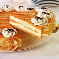 Pavê de castanha e doce de leite