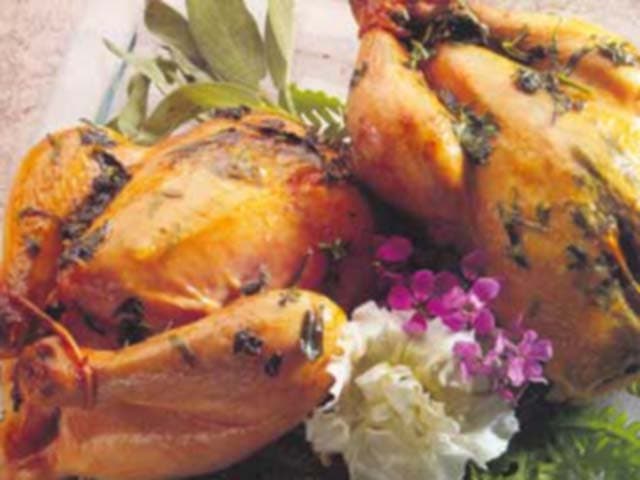 Galeto Assado com Ervas