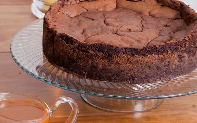 Torta de chocolate com cupuaçu