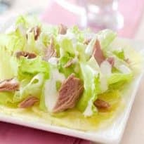 Carpaccio de Abacaxi, Alface e Atum