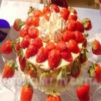 Torta Merengue de Morango