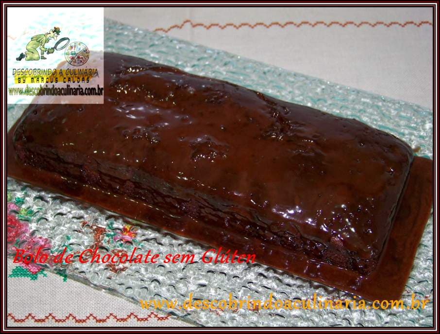 Bolo de Chocolate sem Glúten