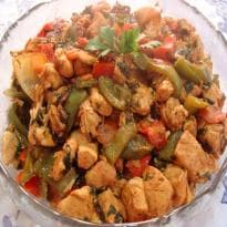 Frango com Pimentão