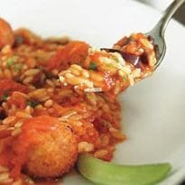 Almôndegas de Bacalhau com Risone