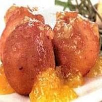 Almôndega de Peixe com Geléia de Laranja