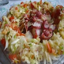 Salada de Repolho Cozido