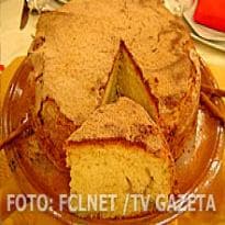 Bolo de Banana com Canela