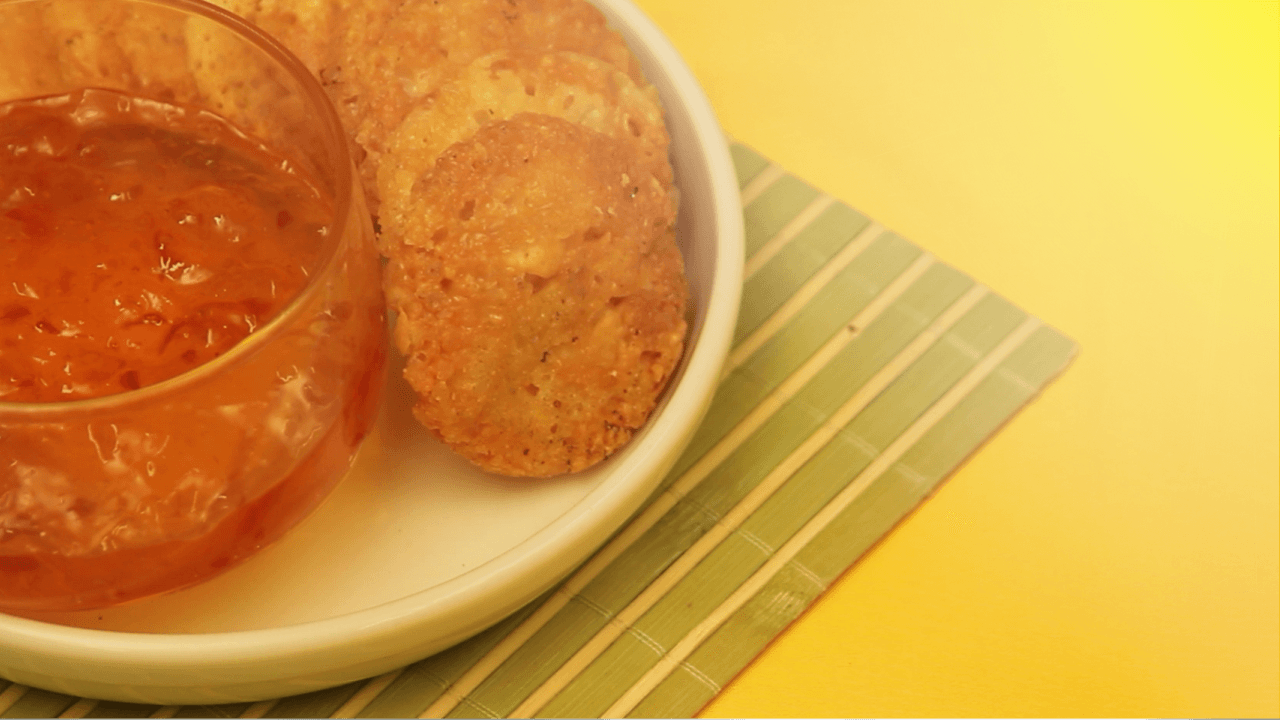 Chips de Queijo Parmesão
