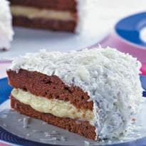 Bolo Gelado de Abacaxi e Coco