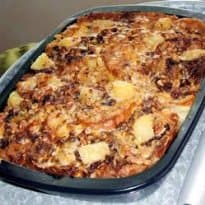 Capirotada (pudim de pão mexicano)