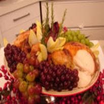 Frango recheado com farofa