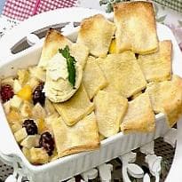 Torta Trançada de Frutas do Mais Você