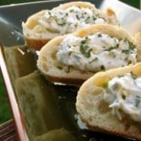Crostini de queijo