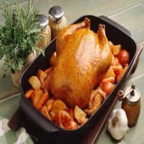 Frango assado na pressão