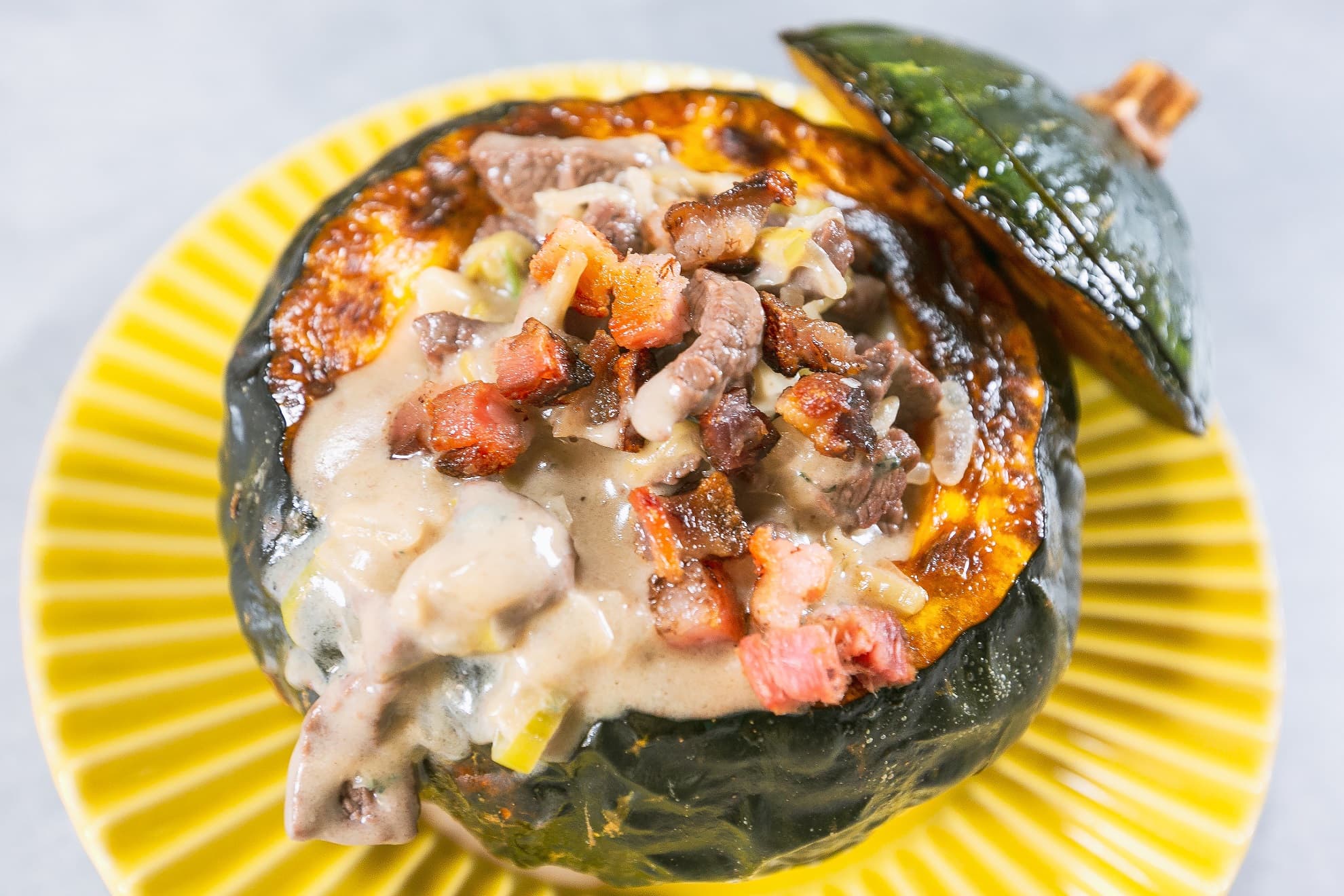 Tirinhas de Filé na Moranga