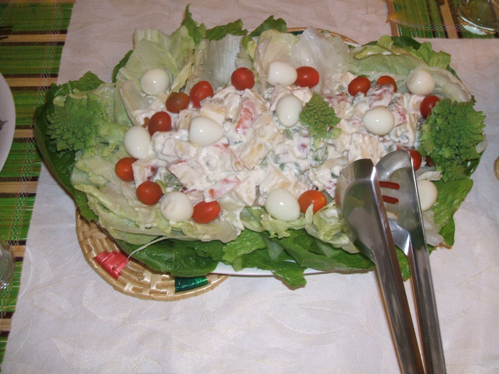Salada de Maionese com Legumes