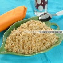 Arroz Integral com Gergelim