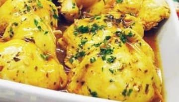 Envelope de Frango com Recheio de Amendoim