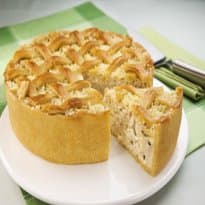 Torta gradeada de Palmito